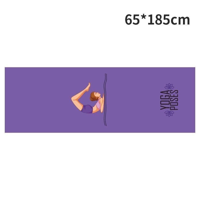 image-Printed Yoga Towel Portable Yoga Towel Non-Slip And Environmentally Friendly Yoga Towel