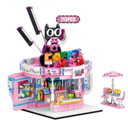 image-Burger Fruit Girl Assembled Toy Gift