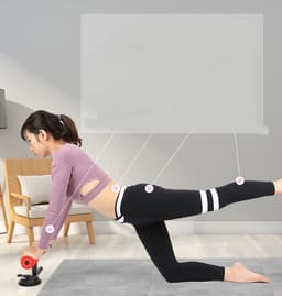 image-Palestra Sit Up Bar di Auto-Aspirazione Attrezzature Per Il Fitness Forza Addominale Trainer Palestra di Casa Allenamento Muscolare Degli Uomini Delle Donne di Perdita di Peso