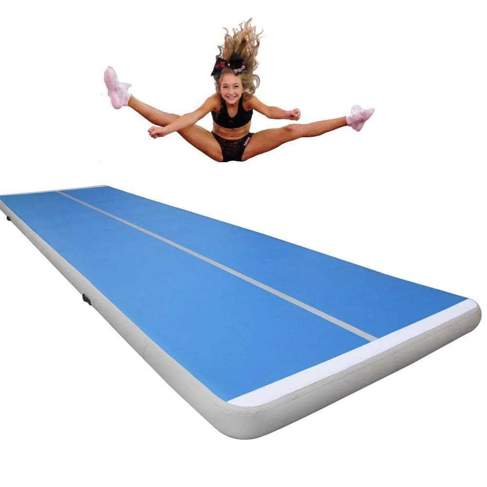 image-Brushed Air Cushion Training Mat Inflatable Gymnastics Sanda Taekwondo Somersault Air Cushion