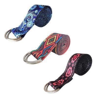 image-Color Printing Yoga Stretching Band Yoga Supplies Stretching Band