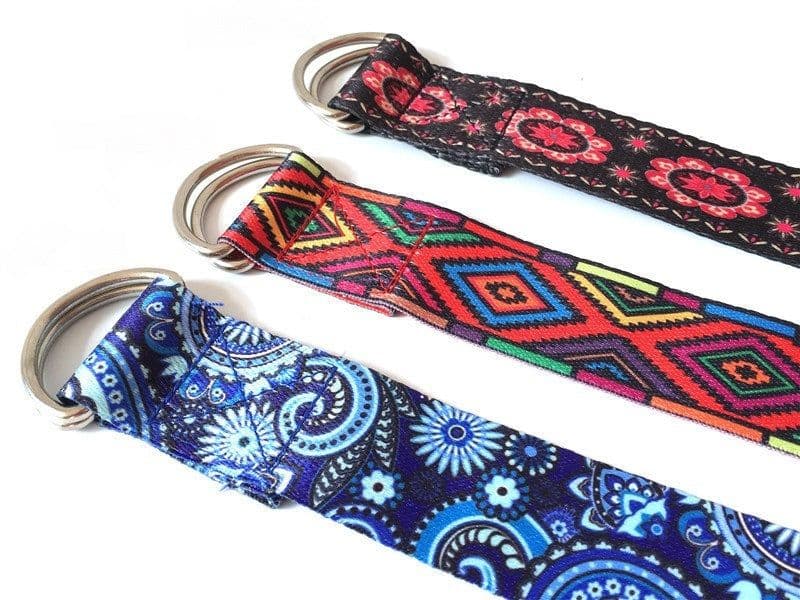 image-Color Printing Yoga Stretching Band Yoga Supplies Stretching Band