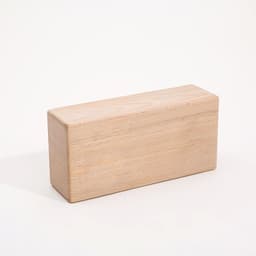 image-Yoga Brick Solid Wood Yoga Brick Whole Piece Anti-slip Compressive Log Brick Yoga Clothes Iyengar Yoga Auxiliary Supplies