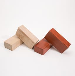 image-Yoga Brick Solid Wood Yoga Brick Whole Piece Anti-slip Compressive Log Brick Yoga Clothes Iyengar Yoga Auxiliary Supplies