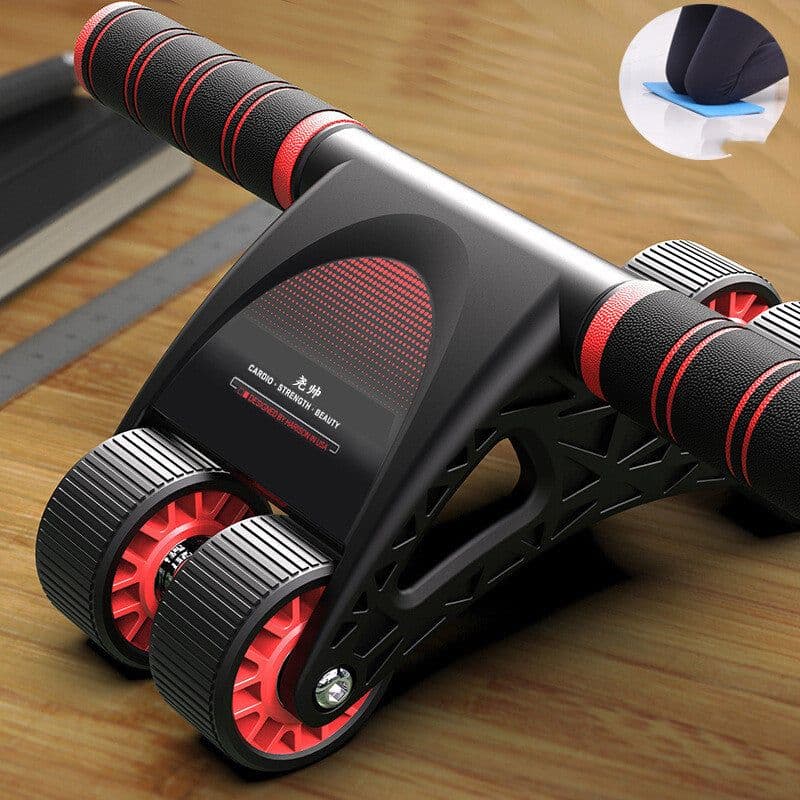 image-Household Four-Wheel Silent Abdomen Training Fitness Device