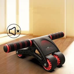 image-Household Four-Wheel Silent Abdomen Training Fitness Device