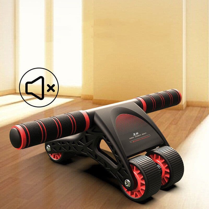 image-Household Four-Wheel Silent Abdomen Training Fitness Device