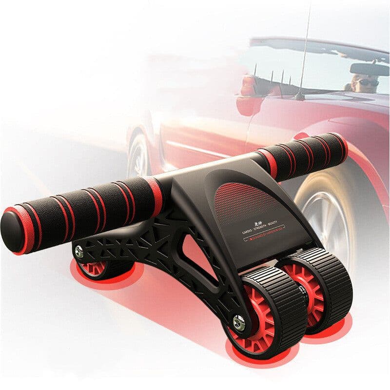 image-Household Four-Wheel Silent Abdomen Training Fitness Device