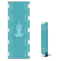 image-Suede TPE Yoga Mat Eco Friendly Non SlipWorkout Mat for Yoga Pilates Home Fitness