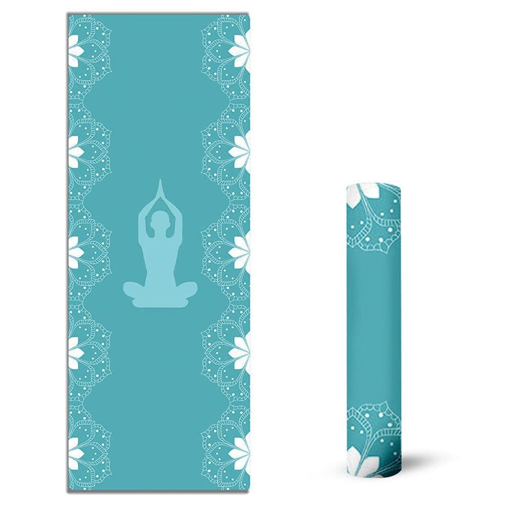 image-Suede TPE Yoga Mat Eco Friendly Non SlipWorkout Mat for Yoga Pilates Home Fitness