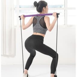 image-Pilates Bar, Yoga Bar, Fitness Body, Yoga, Slimming, Pilates Bar, Tension Bar, Multifunctional Abdomen And Chest Expander