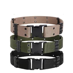 image-Outer Belt Special Forces CS Tactical Belt Nylon Braided Armed Camouflage Belt Military Training Belt
