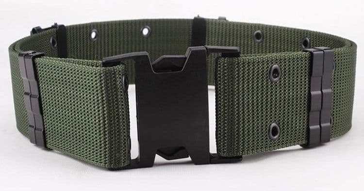 image-Outer Belt Special Forces CS Tactical Belt Nylon Braided Armed Camouflage Belt Military Training Belt