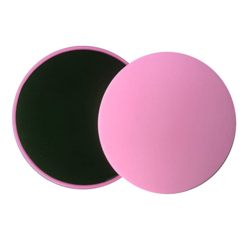 image-1 Pair Abdominal Core Training Exercise Equipment Fitness Glide Plate Sports Sliding Disc Body Exercises Training Slide Pad