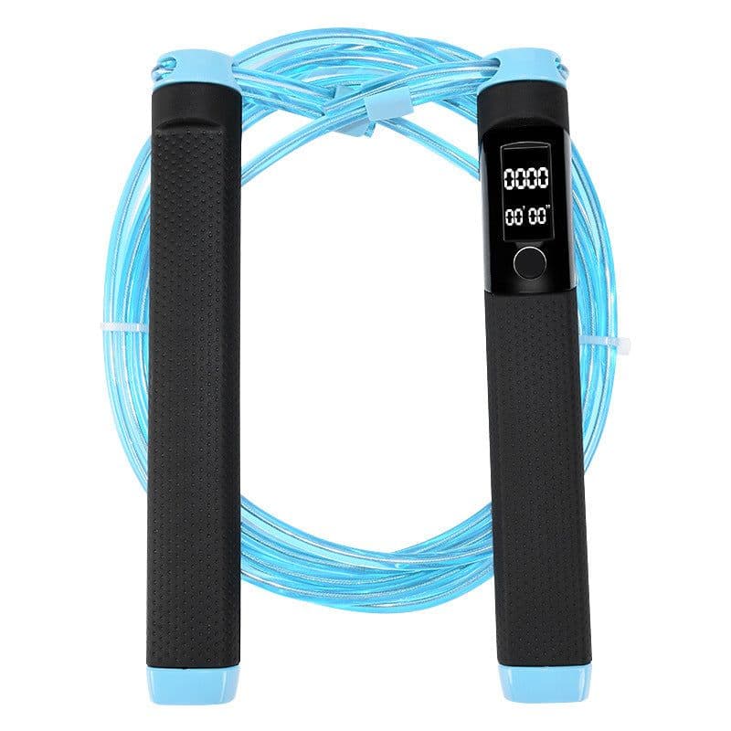 image-Bearing No Resistance Electronic Counting Steel Wire Skipping Rope