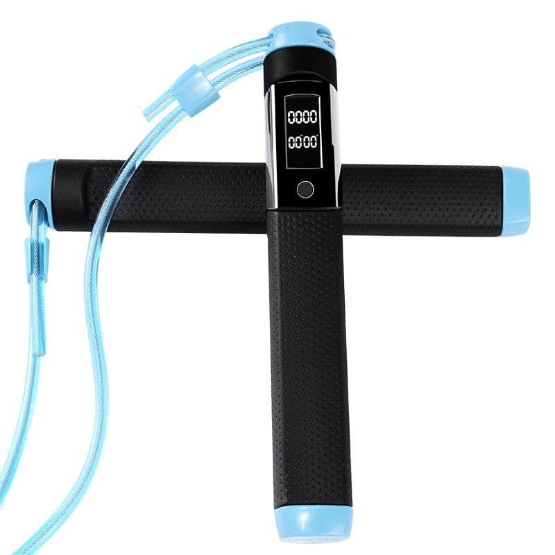 image-Bearing No Resistance Electronic Counting Steel Wire Skipping Rope