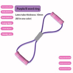 image-Figure 8 Tensioner Open Shoulder Pull Back Trainer Chest Expansion Home Men And Women Fitness Ring Figure Pull Rope
