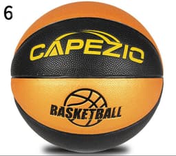 image-No. 5 Children's Basketball No. 5 No. 6 No. 7 P rimary School Students Training Wear-resistant Color Golden Blue Ball