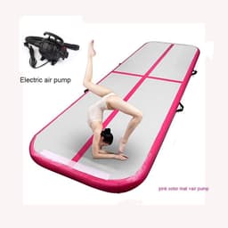 image-Inflatable Gymnastics Mat Yoga Mat Drawing Air Cushion Taekwondo Martial Arts Training