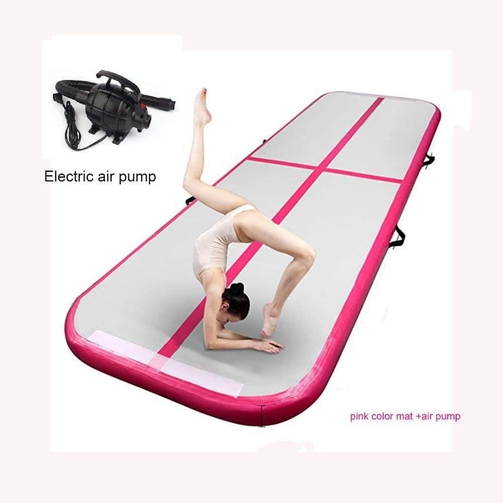 image-Inflatable Gymnastics Mat Yoga Mat Drawing Air Cushion Taekwondo Martial Arts Training