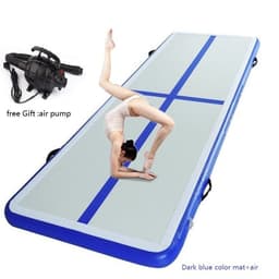image-Inflatable Gymnastics Mat Yoga Mat Drawing Air Cushion Taekwondo Martial Arts Training