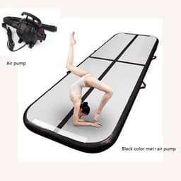 image-Inflatable Gymnastics Mat Yoga Mat Drawing Air Cushion Taekwondo Martial Arts Training