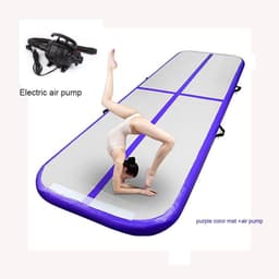 image-Inflatable Gymnastics Mat Yoga Mat Drawing Air Cushion Taekwondo Martial Arts Training