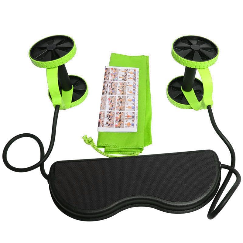 image-Abdominal Rolling Abdominal Machine, Thin Waist, Thin Stomach, Abdominal Exercise Fitness Equipment Home