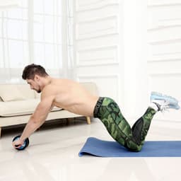 image-Abdominal Rolling Abdominal Machine, Thin Waist, Thin Stomach, Abdominal Exercise Fitness Equipment Home