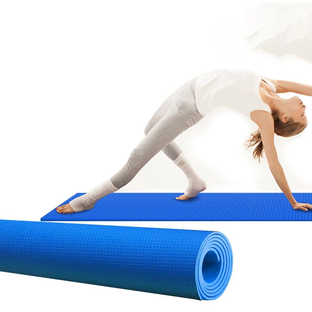 image-Monochrome Eva Yoga Mat Environmental Odorless Anti-Slip Sports Fitness Moisture Anti-Slip