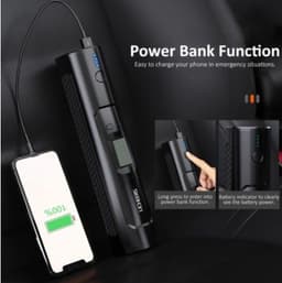 image-Wireless Air Pump, Car Tire Portable Air Pump With Digital Display, Multi-Function Car Wireless Air Pump