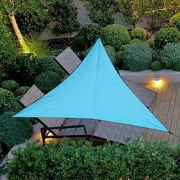 image-Waterproof Anti-UV Awning Triangle Sun Shelter Patio Canopy Garden Sun Shade Outdoor Sun Shelter for Garden Camping Pool Tents