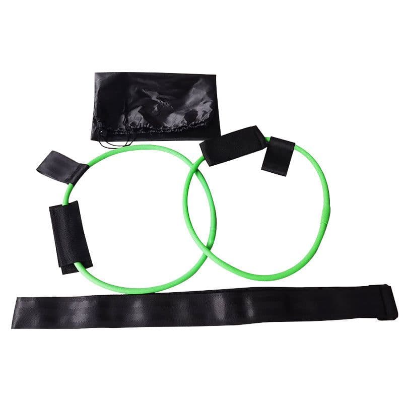 image-Latex Material Yoga Fitness Belt Foot Pedal Tension Rope Home Exercise Fitness Equipment Home Workout Resistance Bands