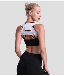 image-Invisible Breathable Correction Belt Kyphotic Posture Correction Belt Male And Female Students And Children Adult Spine Corrector