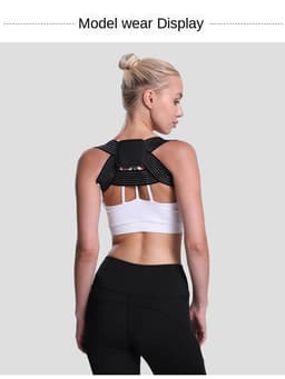 image-Invisible Breathable Correction Belt Kyphotic Posture Correction Belt Male And Female Students And Children Adult Spine Corrector