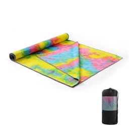 image-Tie-Dye Printing Yoga Blanket Widening Pad Towel Particle Yoga Drape