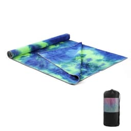 image-Tie-Dye Printing Yoga Blanket Widening Pad Towel Particle Yoga Drape
