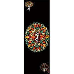 image-Printed Yoga Mat Drape Sweat-Absorbent Fitness Yoga Towel Yoga Drape
