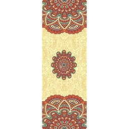 image-Printed Yoga Mat Drape Sweat-Absorbent Fitness Yoga Towel Yoga Drape