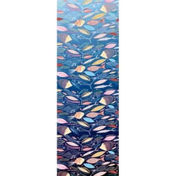 image-Printed Yoga Mat Drape Sweat-Absorbent Fitness Yoga Towel Yoga Drape