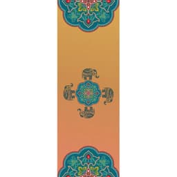 image-Printed Yoga Mat Drape Sweat-Absorbent Fitness Yoga Towel Yoga Drape