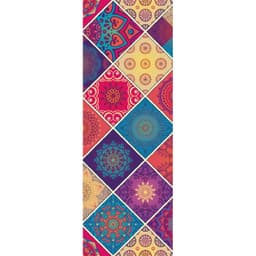 image-Printed Yoga Mat Drape Sweat-Absorbent Fitness Yoga Towel Yoga Drape