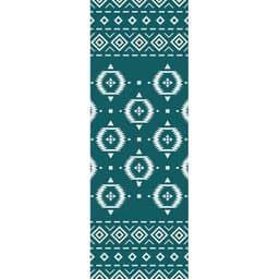 image-Printed Yoga Mat Drape Sweat-Absorbent Fitness Yoga Towel Yoga Drape