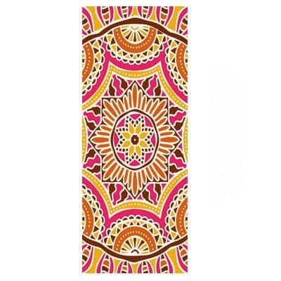 image-Printed Yoga Mat Drape Sweat-Absorbent Fitness Yoga Towel Yoga Drape