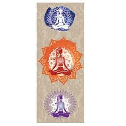 image-Printed Yoga Mat Drape Sweat-Absorbent Fitness Yoga Towel Yoga Drape