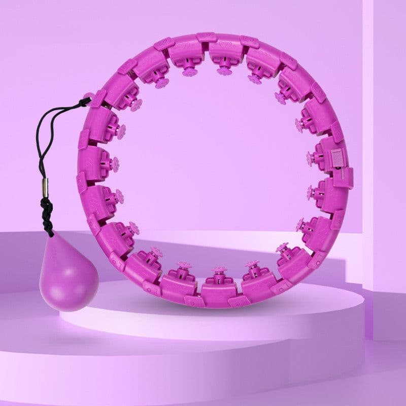 image-Sports Ring Yoga Home Fitness Smart Ring Ring Does Not Fall Adjustable Waist Abdominal Weight Loss