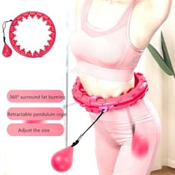 image-Sports Ring Yoga Home Fitness Smart Ring Ring Does Not Fall Adjustable Waist Abdominal Weight Loss