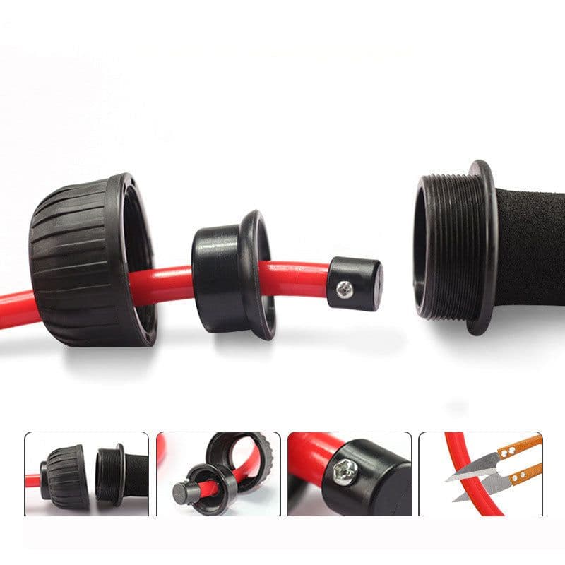 image-Weight-Bearing Skipping Rope Adult Men And Women Fitness Physical Training Bold Gravity Skipping Rope