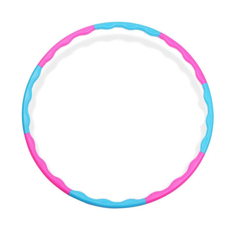 image-Plastic Fitness Equipment Gymnastics Ring Disassembly Splicing Massage Hoop
