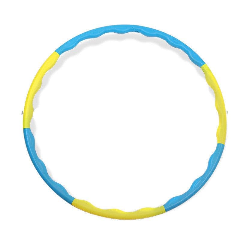 image-Plastic Fitness Equipment Gymnastics Ring Disassembly Splicing Massage Hoop